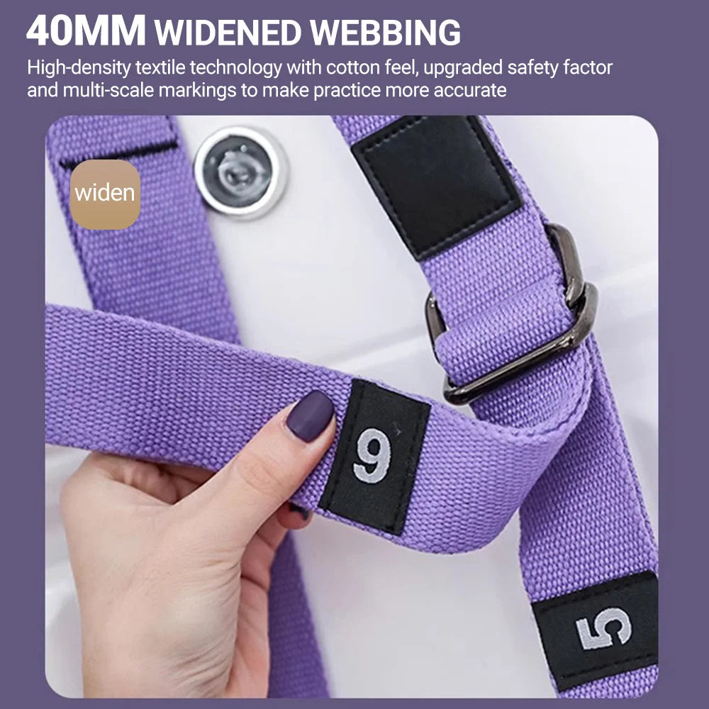 Aerial Yoga Strap Pull Rope Woman Hammock Stretch Leg Splits Trainer Female Gym Belt Aerial Hammock Swing Stretching Inversion Comfort Life