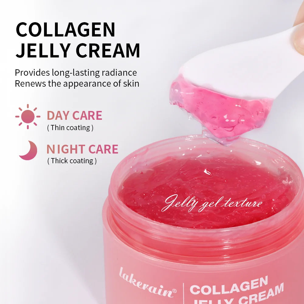 100ml Collagen Jelly Cream Niacinamide Tightening Soothing Moisturizing Anti-Aging Firmness Hydration Skincare 100ml Face Gel Comfort Life
