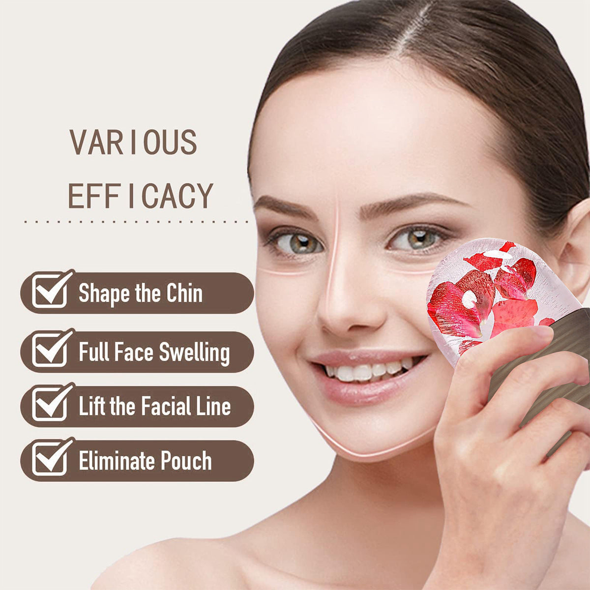 Beauty Massage Face Ice Tray Facial Ice Anti-puffy Comfort Life