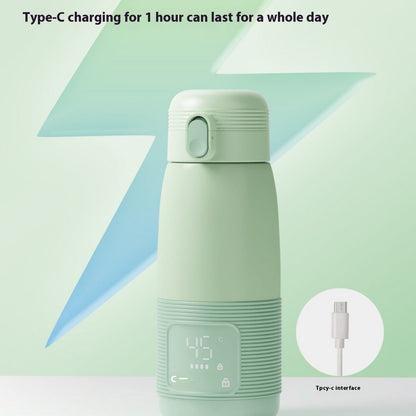 Wireless Portable Modulator Thermal Cup Kettle with Type-C charging.
