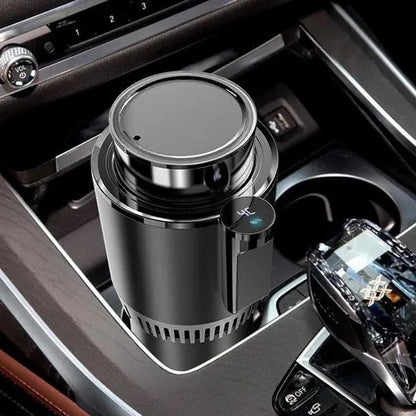 Heating or cooling cup for car in a car console, providing ultimate comfort for winter journeys with Comfort Life - Car Heating.
