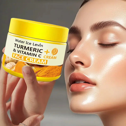 Turmeric Vitamin C Anti-Aging Cream Moisturizing Anti-Wrinkle Collagen Hyaluronic Acid Cream Skin Care Cosmetics 50g Comfort Life