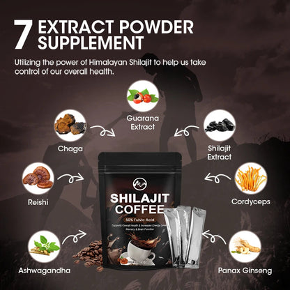 Minch Pure Himalayan Shilajit Resin High Potency for Energy Boost & Immune Support 85+ Trace Minerals For Focus Healthy Care Comfort Life