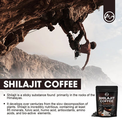 Minch Pure Himalayan Shilajit Resin High Potency for Energy Boost & Immune Support 85+ Trace Minerals For Focus Healthy Care Comfort Life