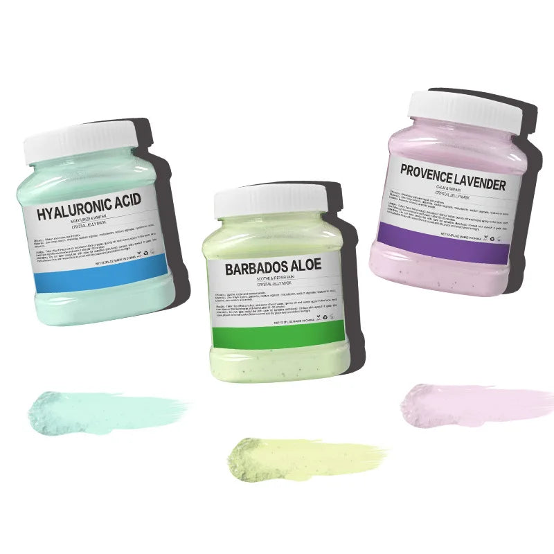 350g Hydrating 24K Gold Soft Mask Powder Rose Petal Crystal Jelly Mask Powder  Skin Care Dropshipping Comfort Life